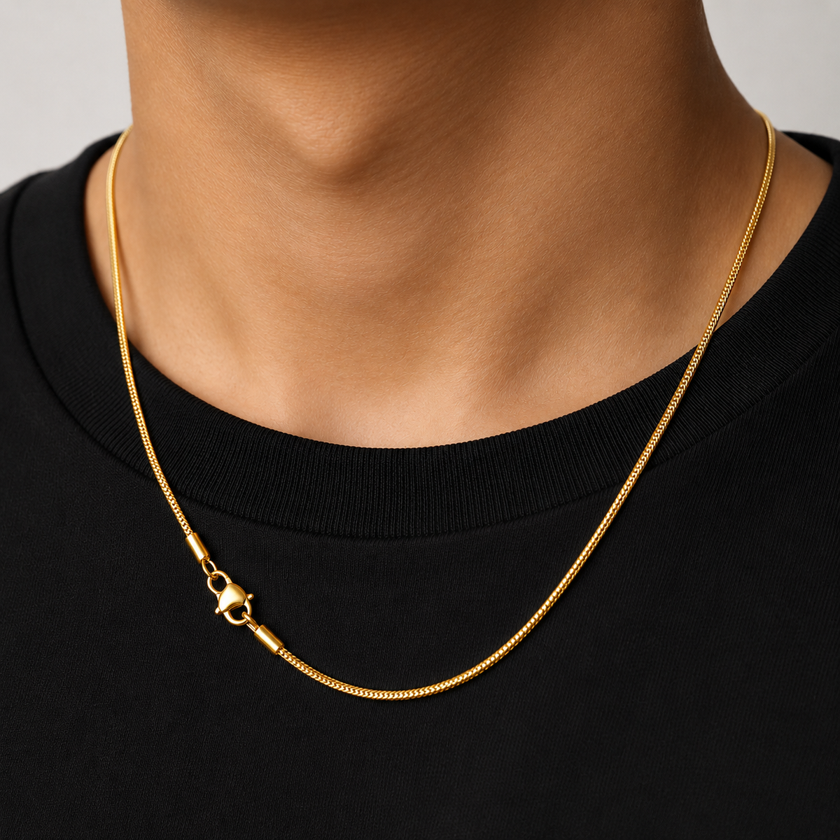 1mm Round Snake Chain