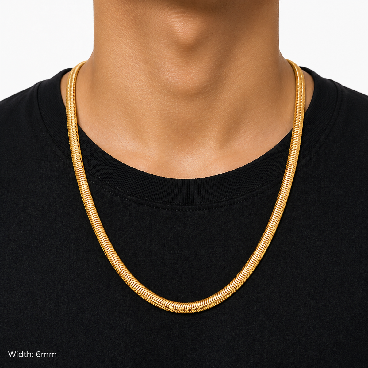 6mm Snake Neck Chain