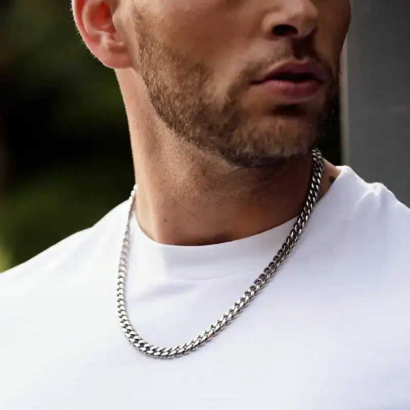 8mm Cuban Neck Chain