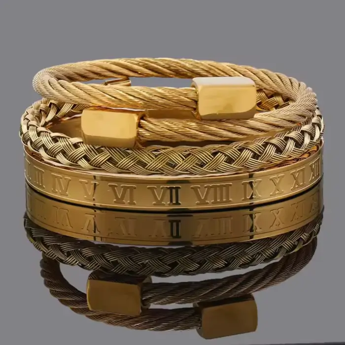 Golden Luxury Bracelet Set 0001
