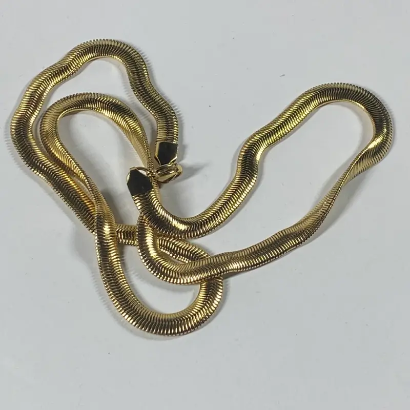 MartOx 6mm Silver Snake Neck Chain - Image 2