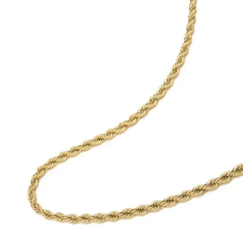 Golden rope chain 0000003