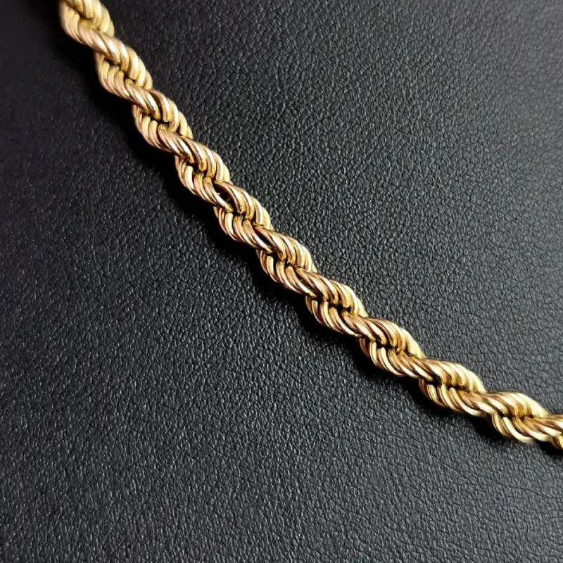 Golden rope chain 0000006