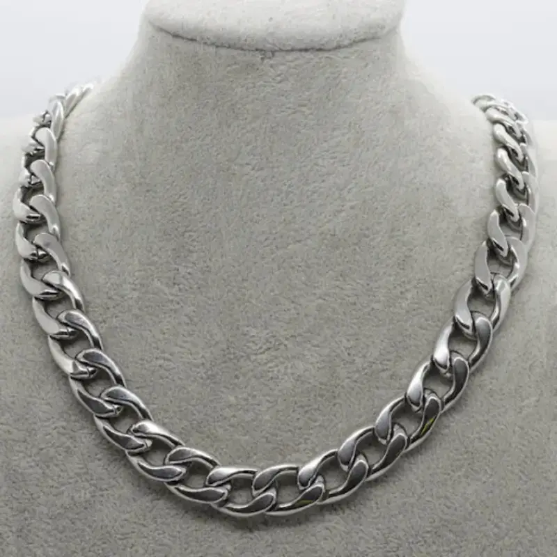 Silver Curb Chain 0000001