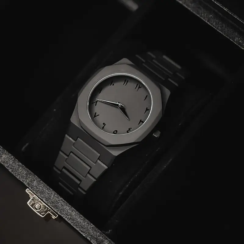 Black Arabic Watch 00005