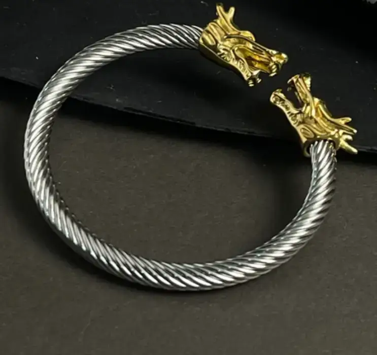 Golden & Silver Dragon Kara 0000001
