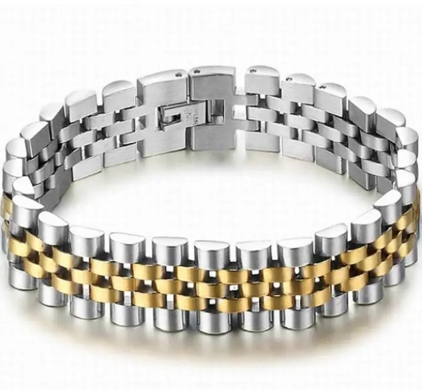 Golden & Silver Rolax Bracelet 0000005