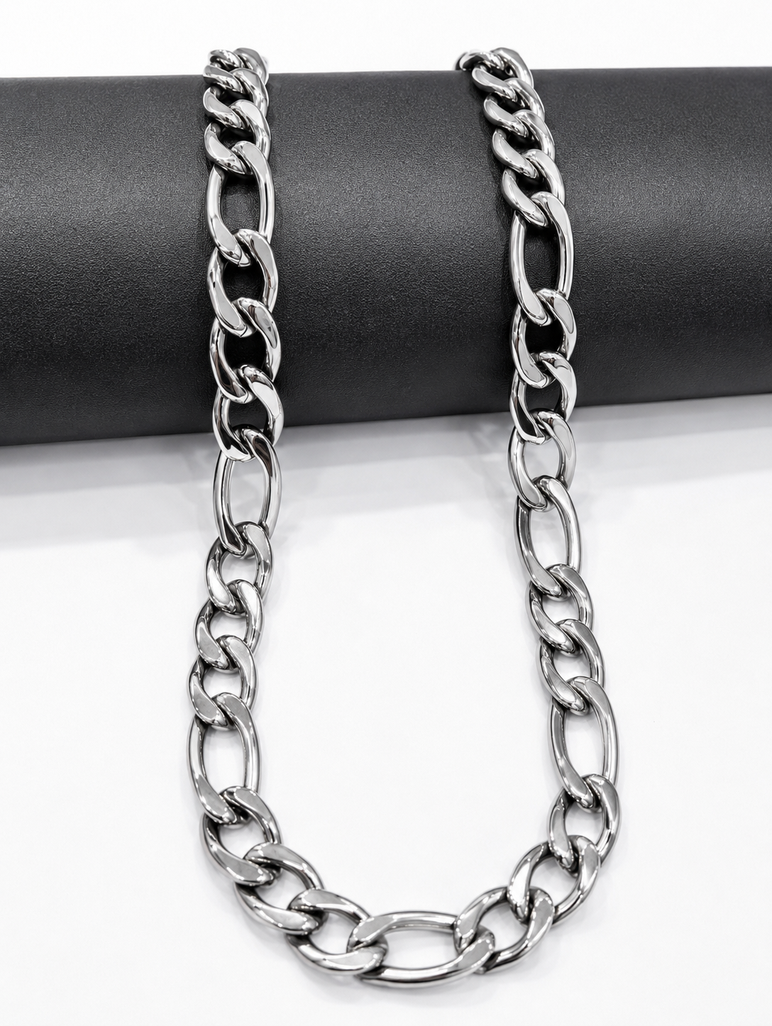 12mm Figaro Neck Chain
