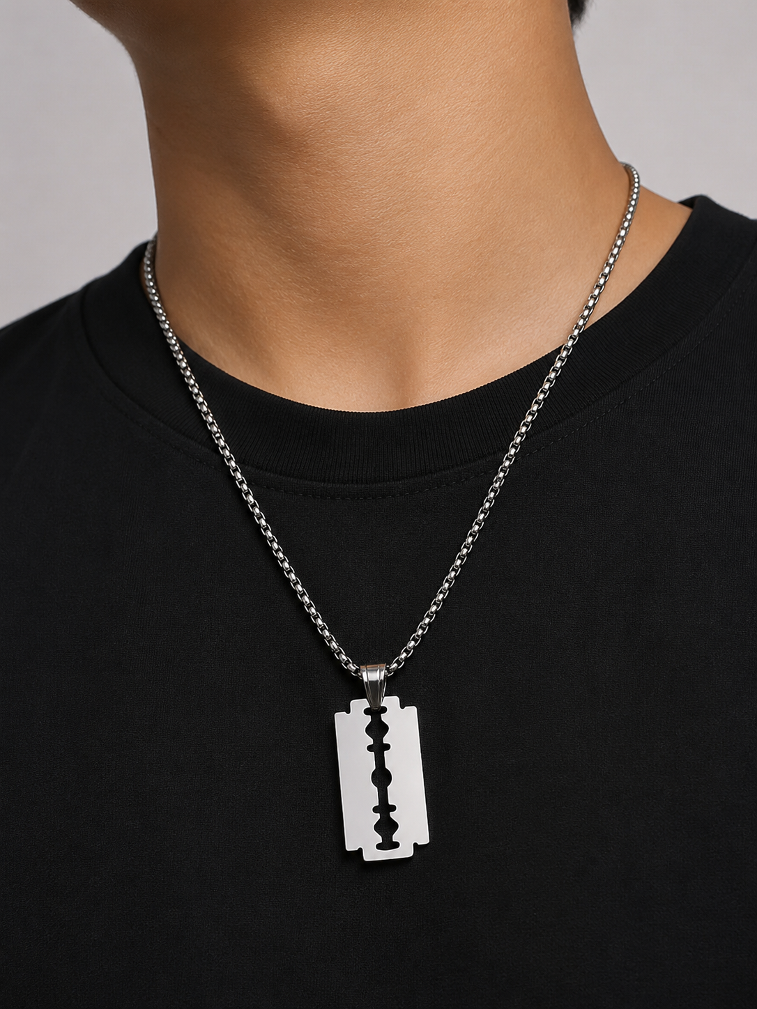 Razor Blade Pendant