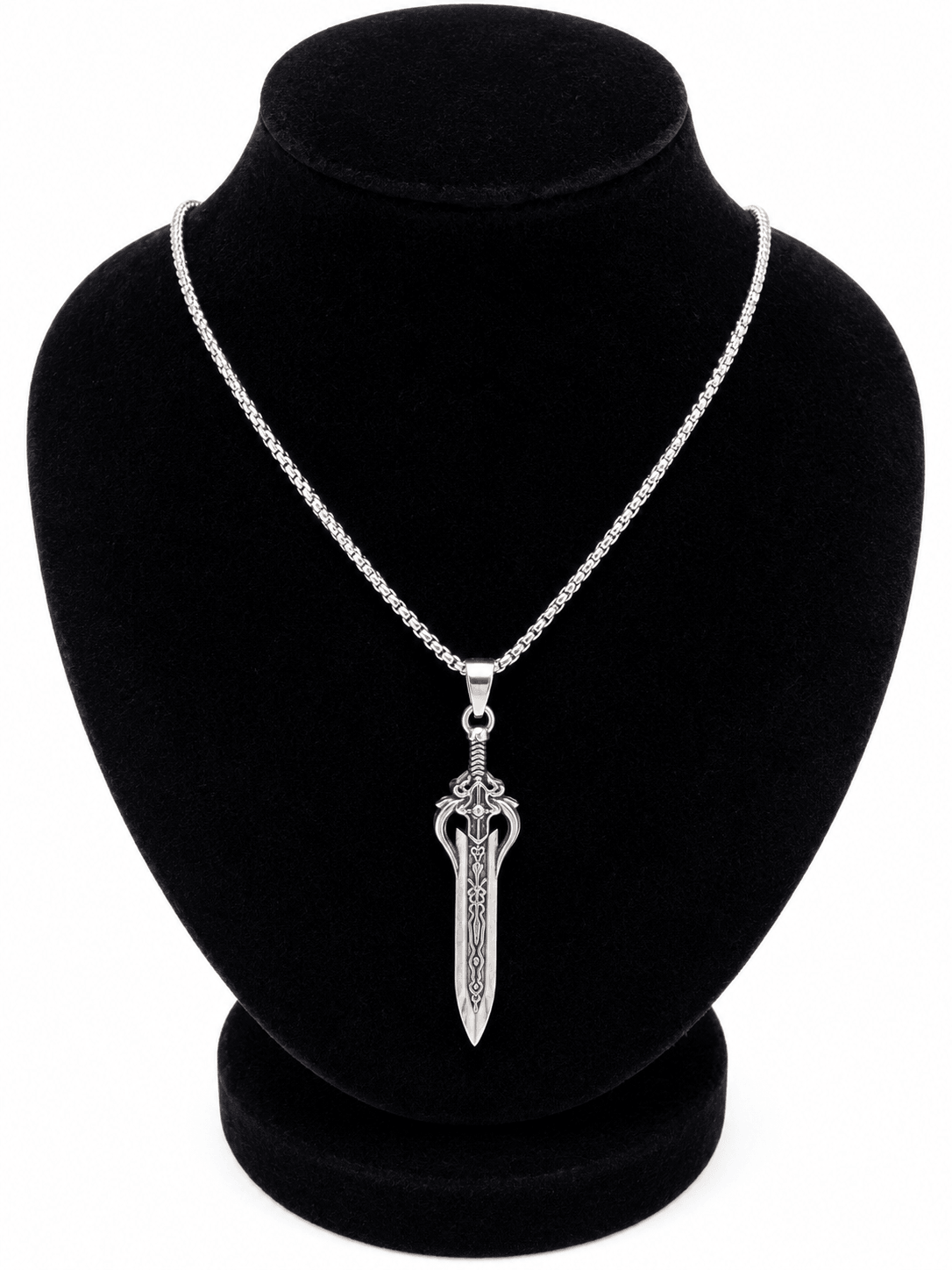 Gothic Stainless Steel Sword Pendant