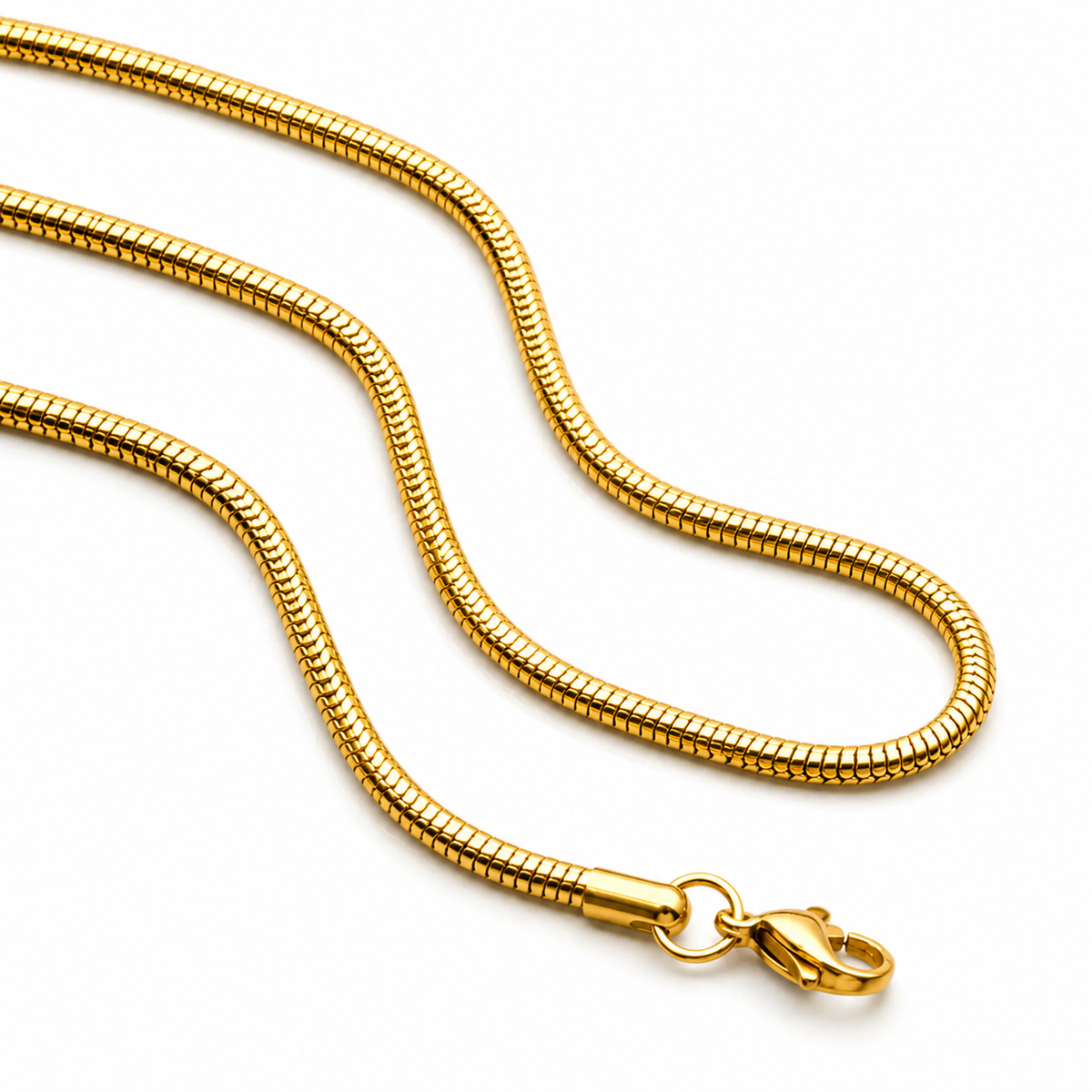 3mm Round Snake Chain