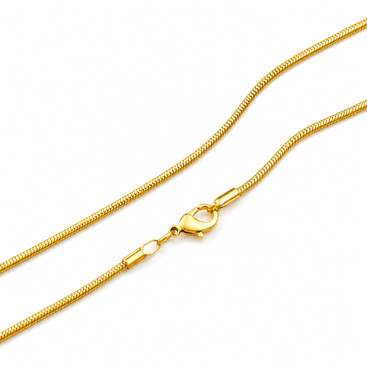 1mm Round Snake Chain