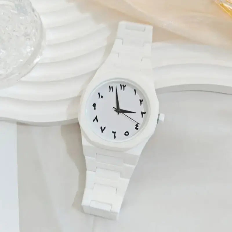 White Arabic Aura Watch