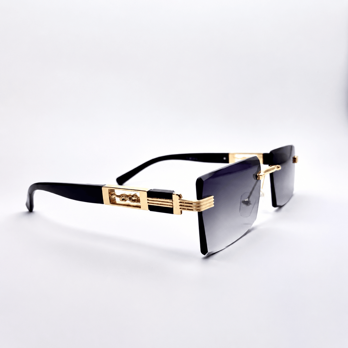 Executive Rimless Gradient Sunglasses