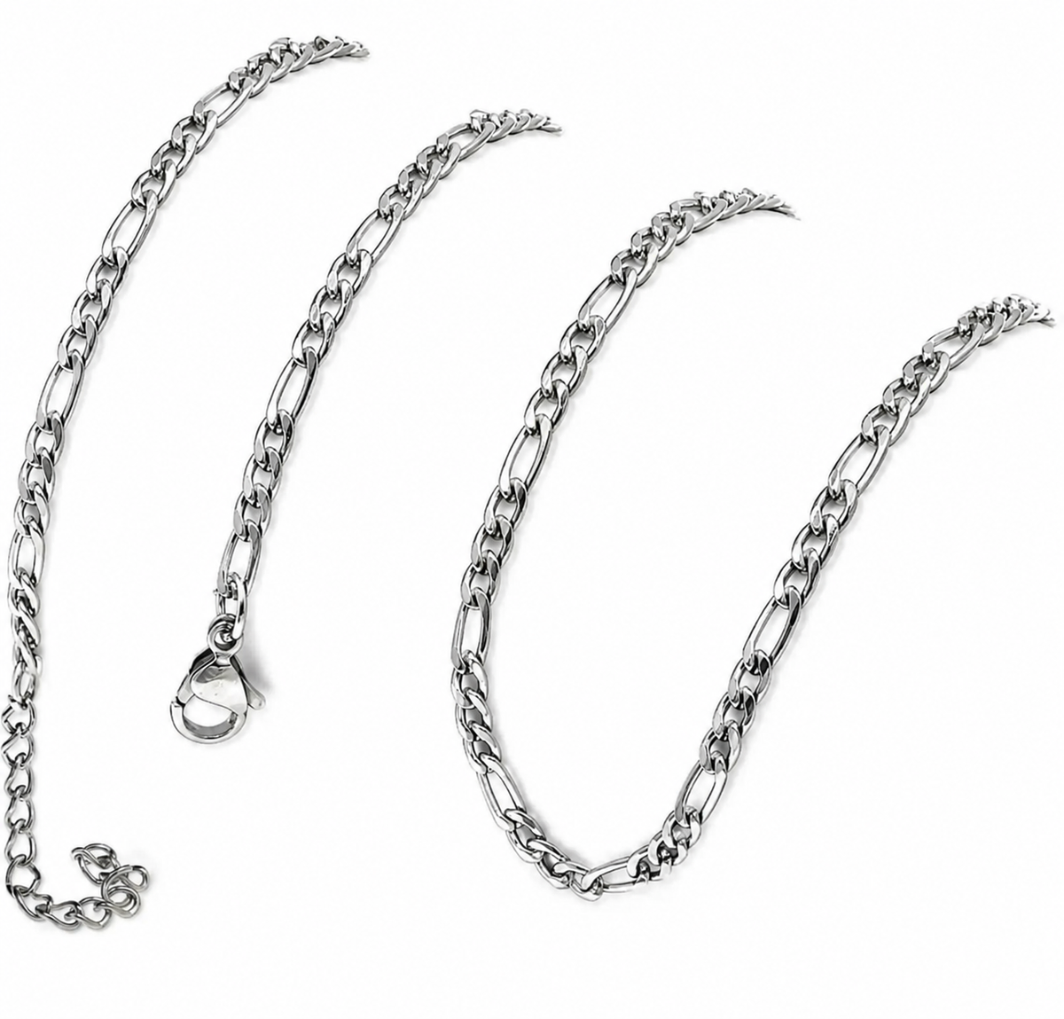 3mm Figaro Neck Chain