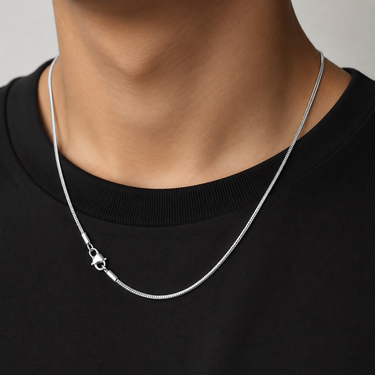1mm Round Snake Chain