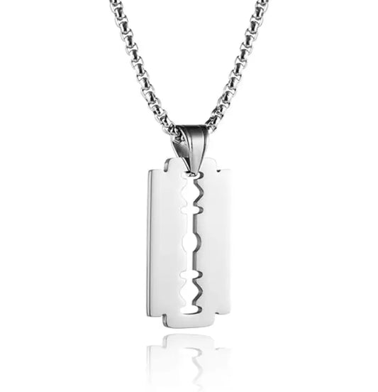 Razor Blade Pendant
