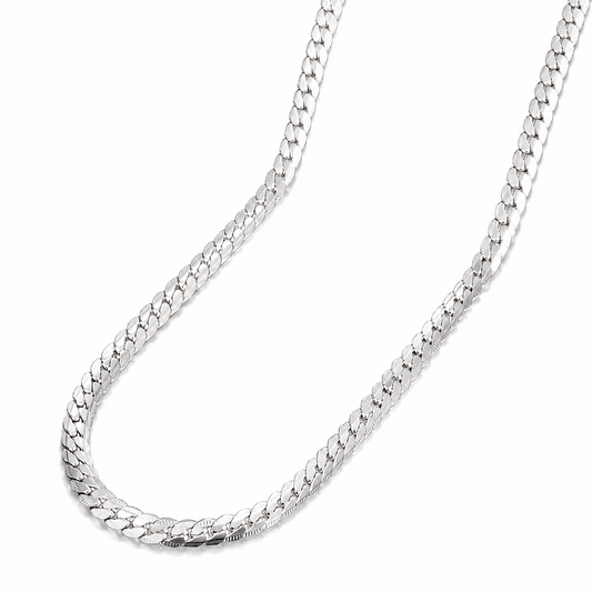 7mm curb Press Neck Chain