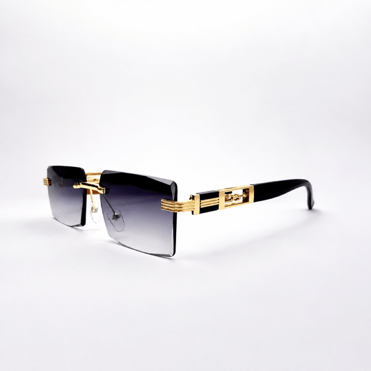 Executive Rimless Gradient Sunglasses