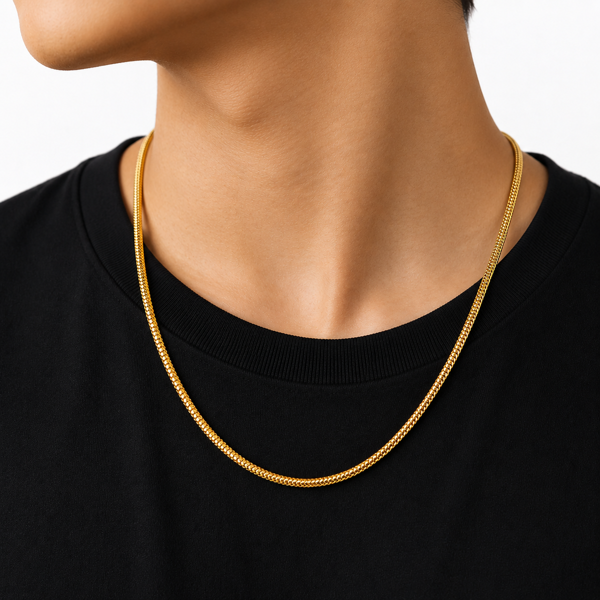 3mm Round Snake Chain