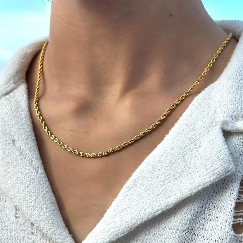 3mm Rope Neck Chain