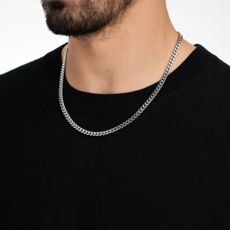 4mm Curb Neck Chain