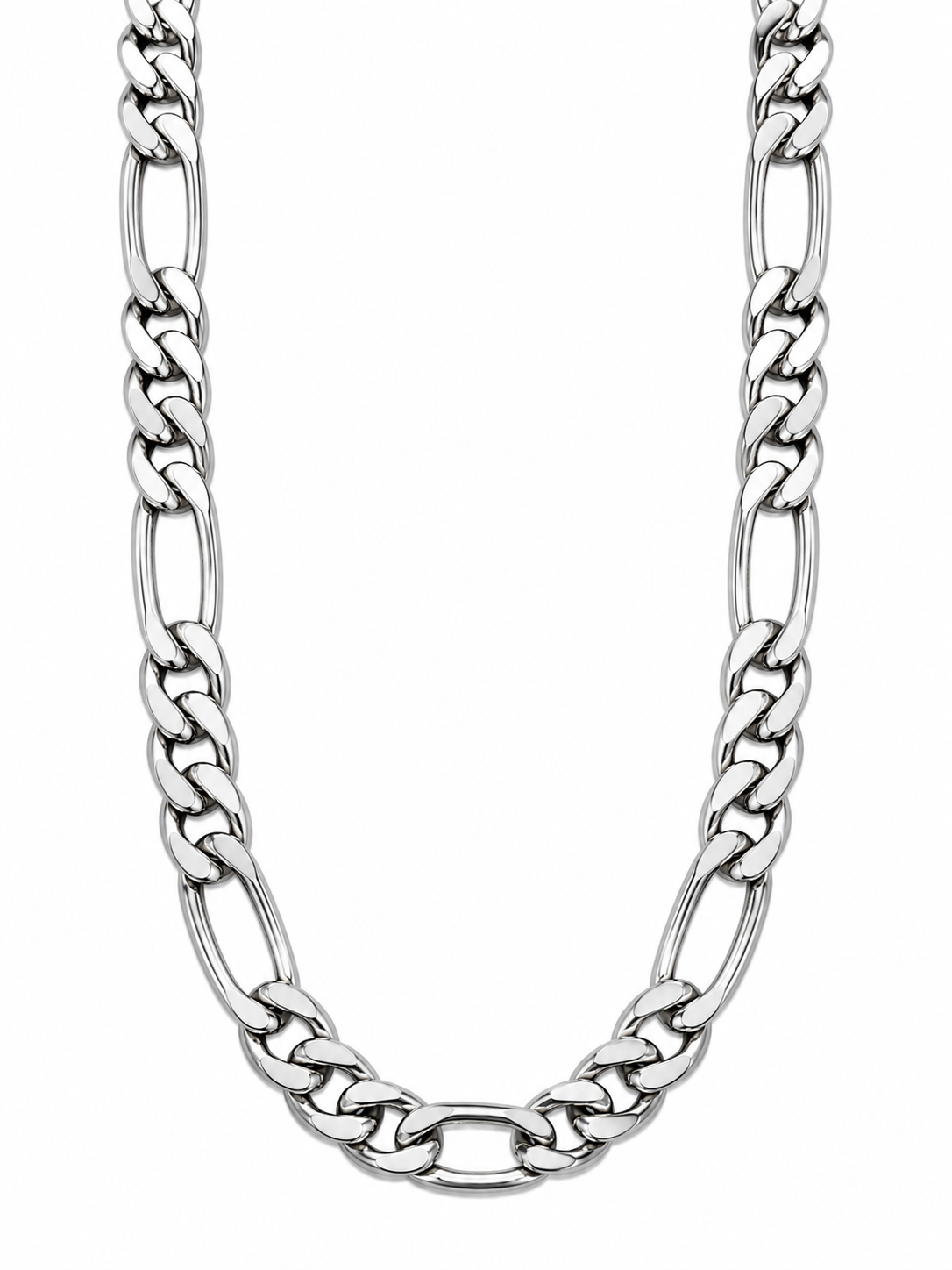 12mm Figaro Neck Chain