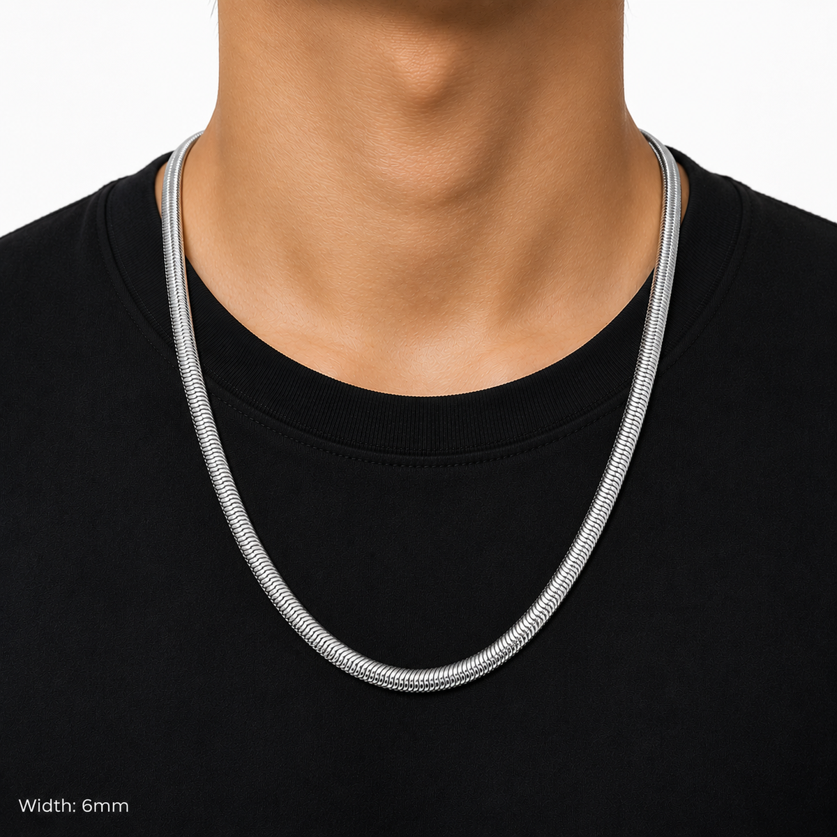 6mm Snake Neck Chain