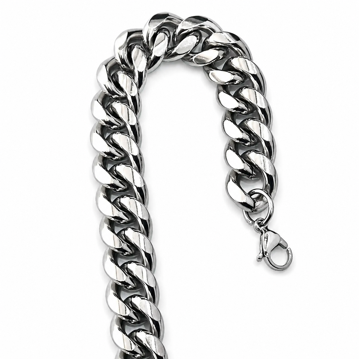 15mm Curb Chain Bracelet