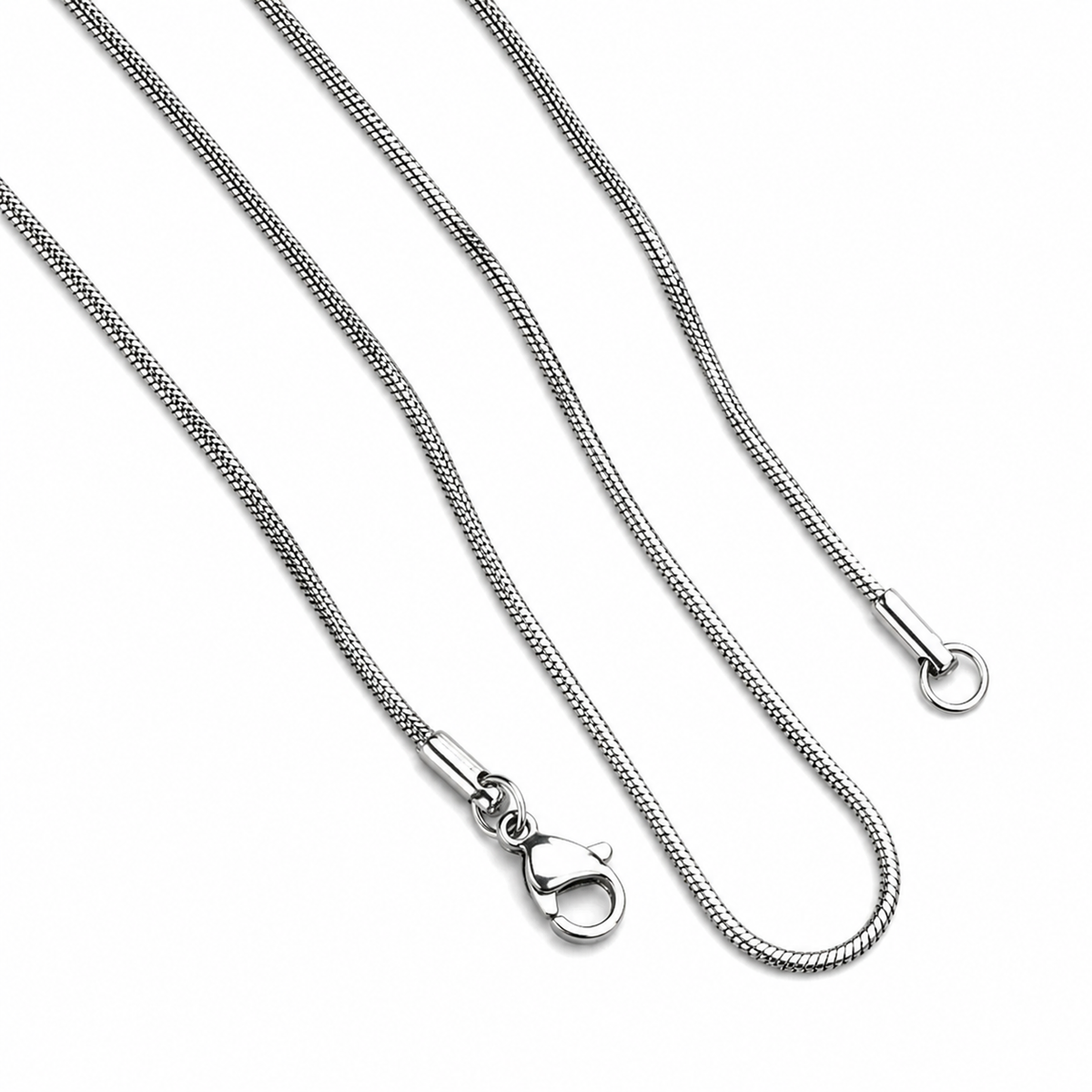 1mm Round Snake Chain