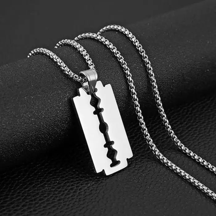Razor Blade Pendant