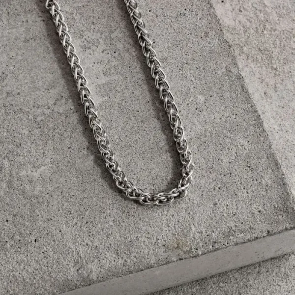 Silver Wheat Neck Chain 0004