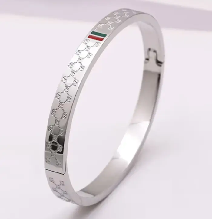 Golden Gucci Kare Bracelet 00001