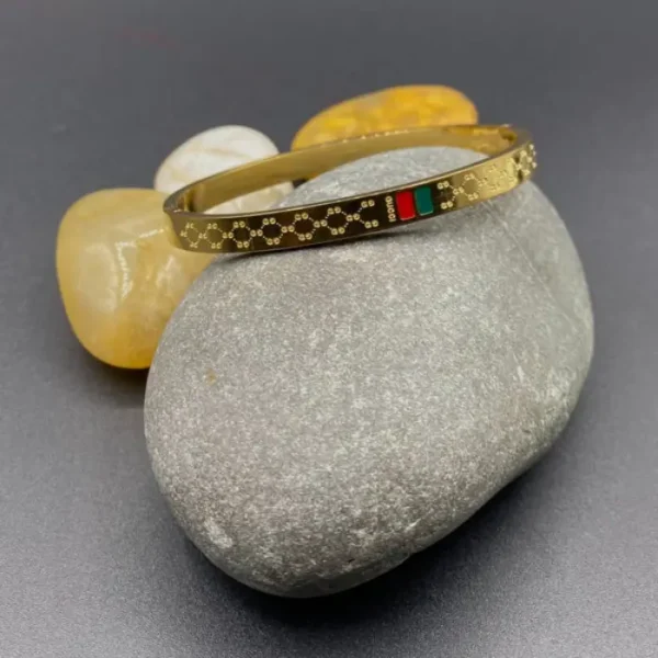 Golden Gucci Kare Bracelet 0004