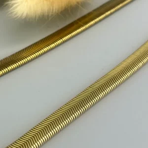 MartOx 6mm Silver Snake Neck Chain