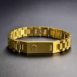 Golden Rolax Crown Jubilee Bracelet for Men